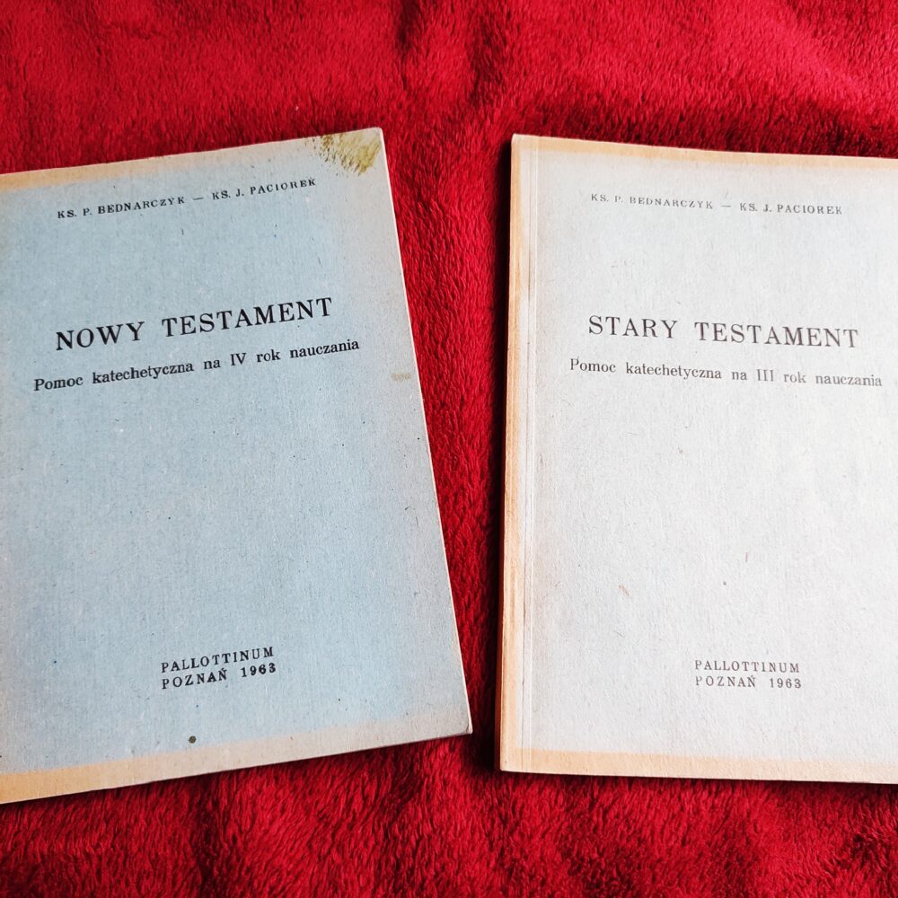 Ks. P. Bednarczyk, ks. J. Paciorek, "Stary Testament" + "Nowy Testament" [1963]