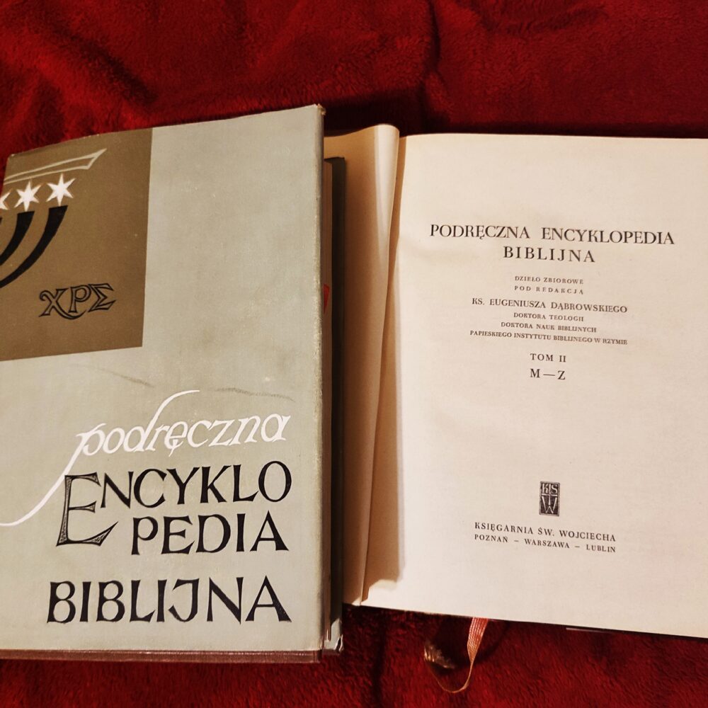 Ks. prof. Eugeniusz Dąbrowski (red.), "Podręczna encyklopedia biblijna" (2 t.) [1959]