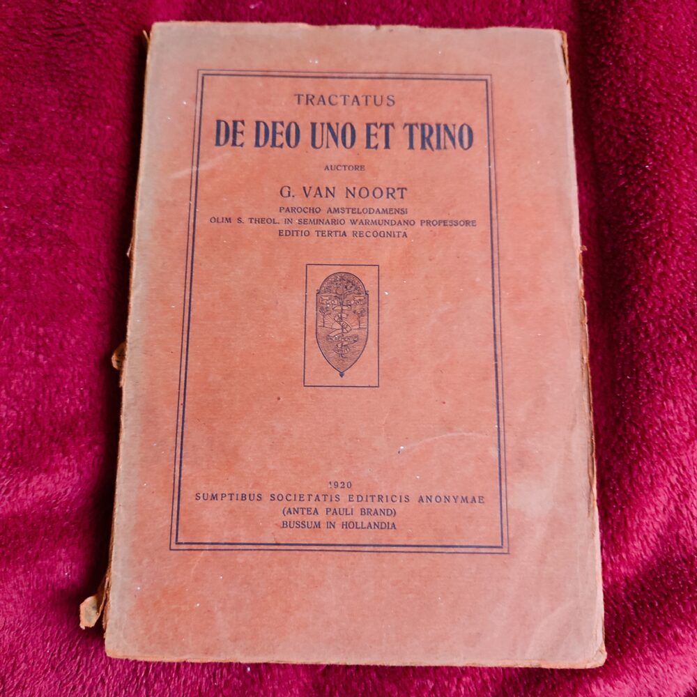 G. Van Noort, "Tractatus de Deo Trino" [1920]