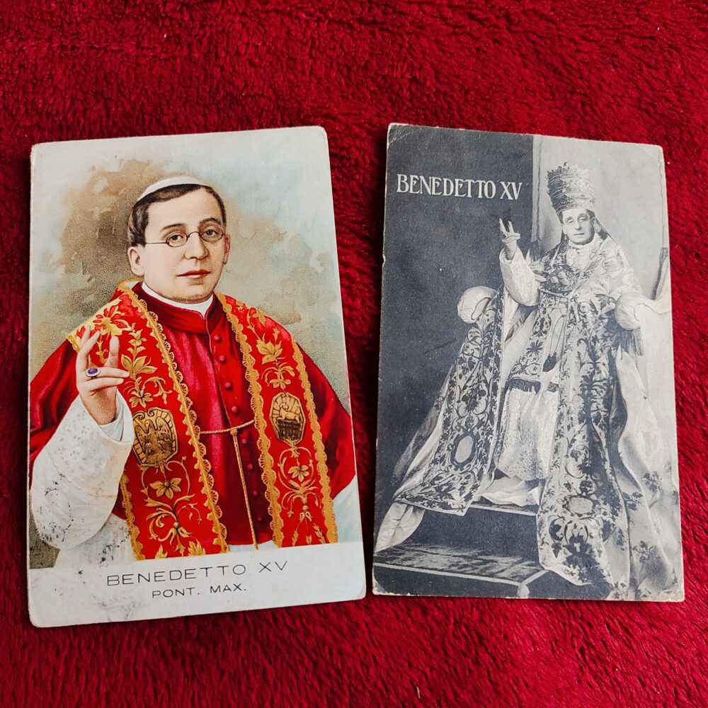 Pocztówki z Papieżem Benedyktem XV
