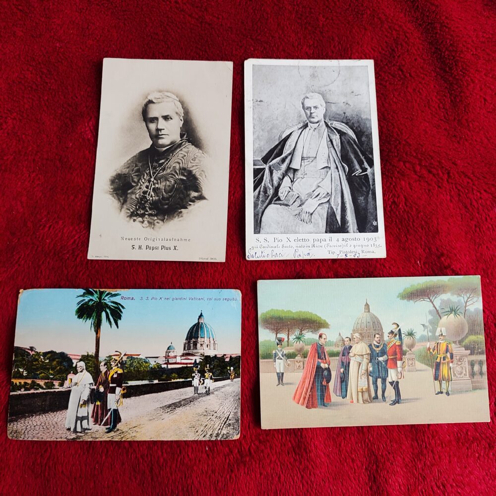 Pocztówki z Papieżem Piusem X (2)