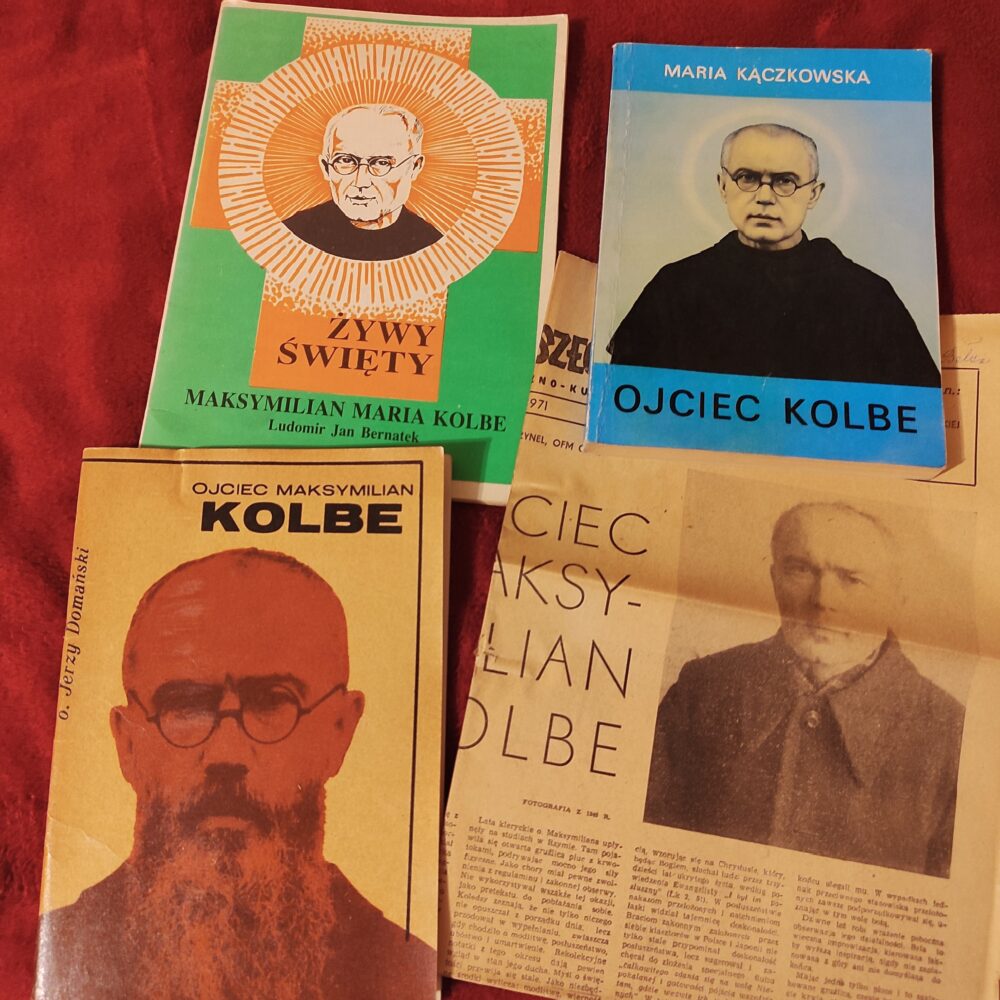 Zestaw książek "Święty ojciec Maksymilian Maria Kolbe"