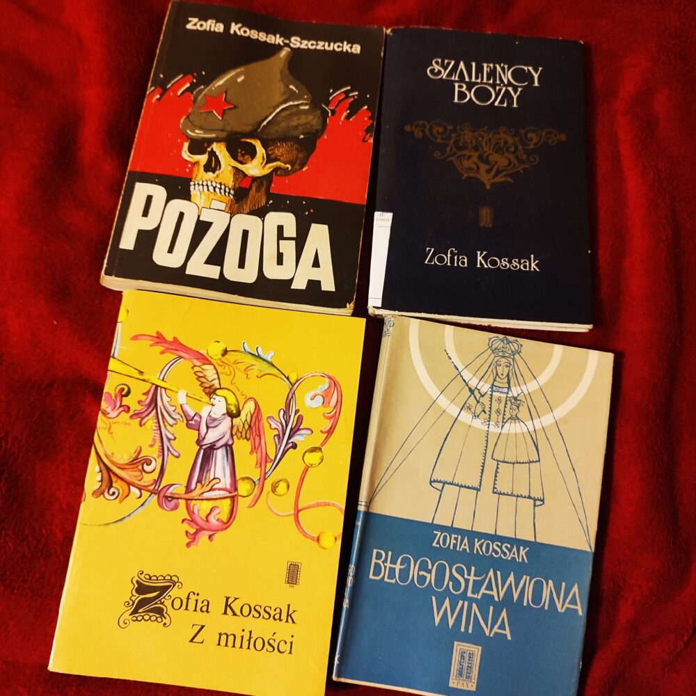 Zestaw książek Zofii Kossak