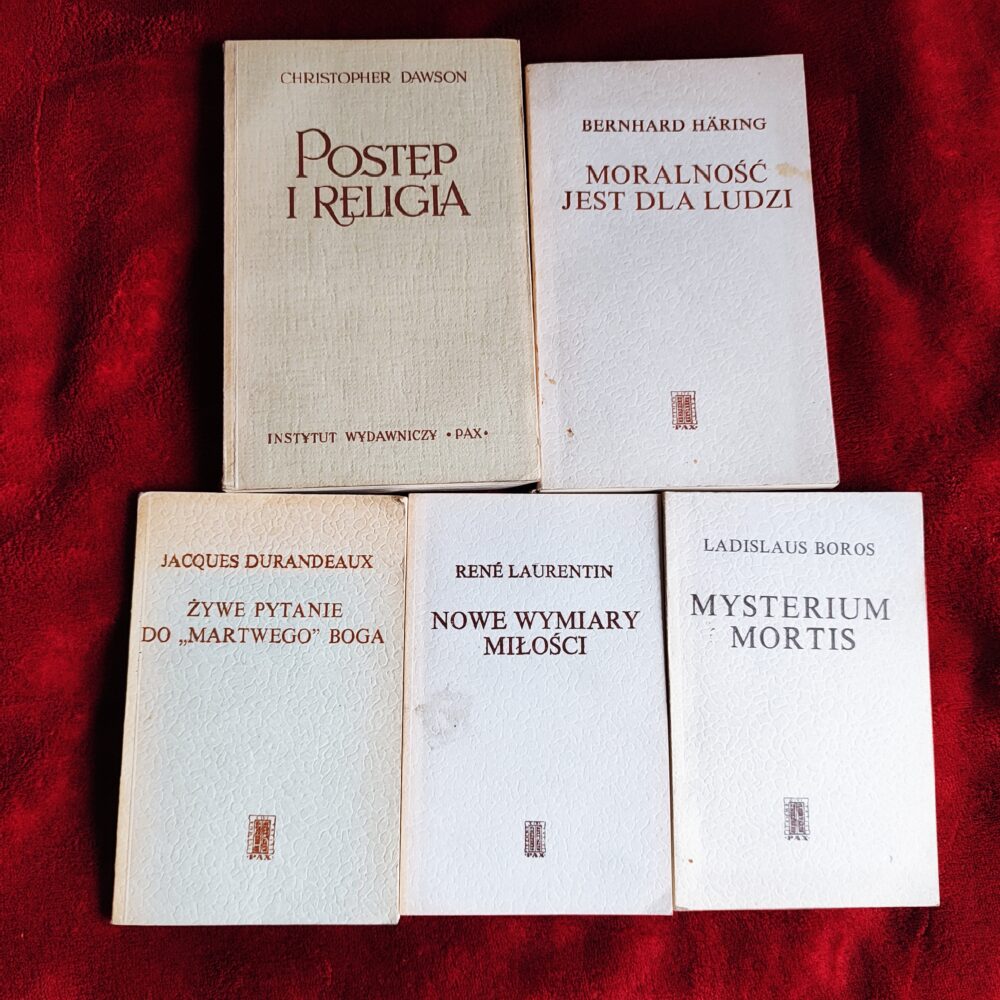 Zestaw książek wydawnictwa PAX