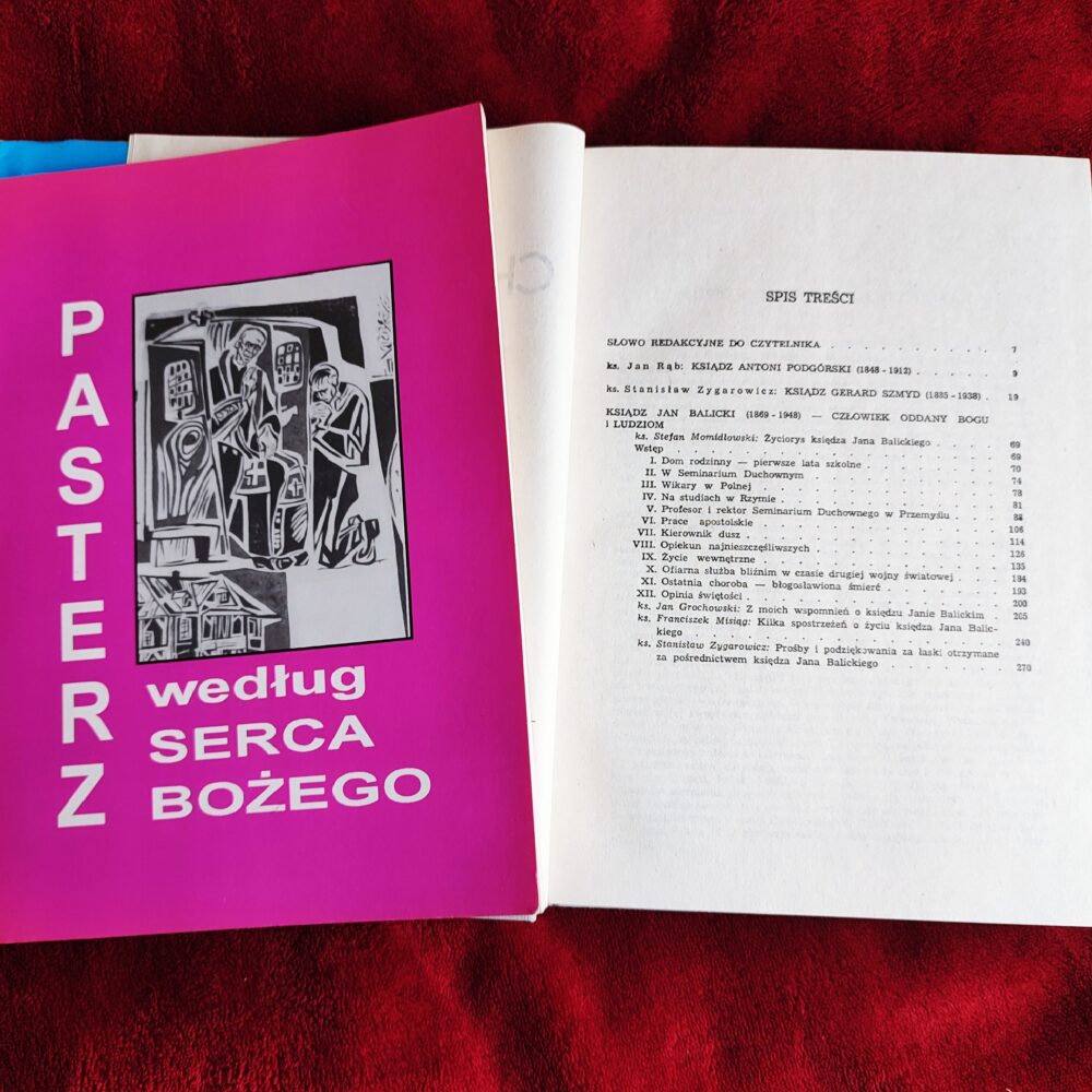 Książki o bł. ks. Janie Balickim