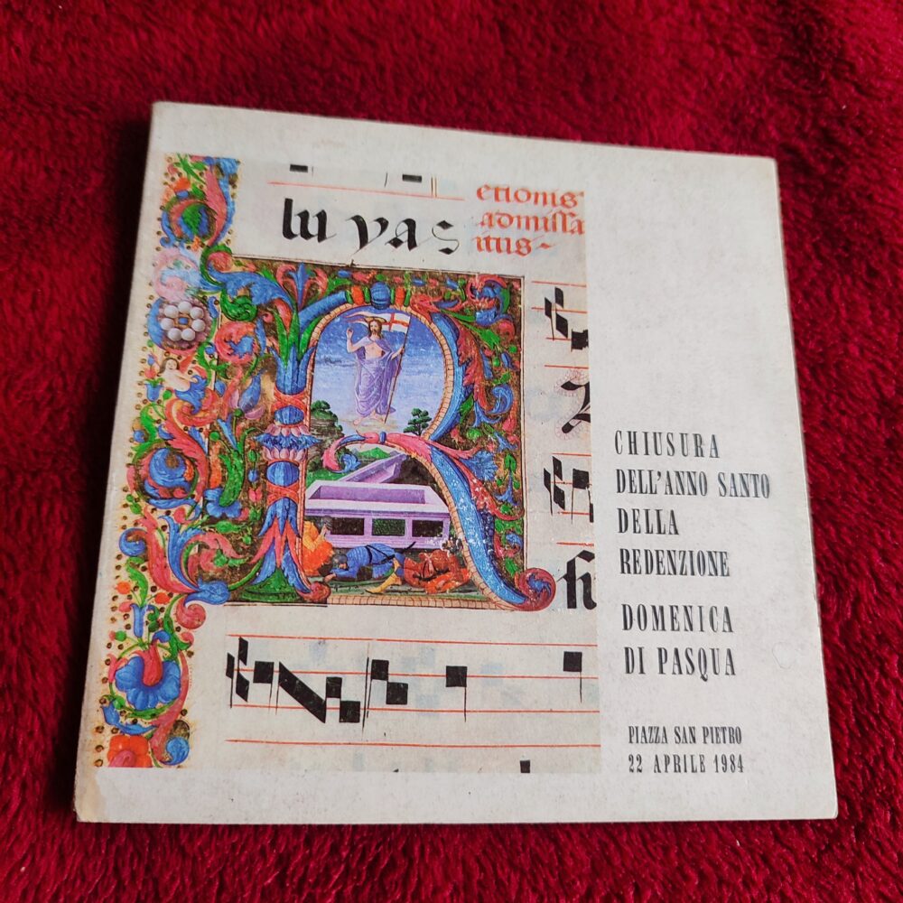 Chiusura dell'Anno Santo della Redenzione. Domenica di Pasqua [1984]