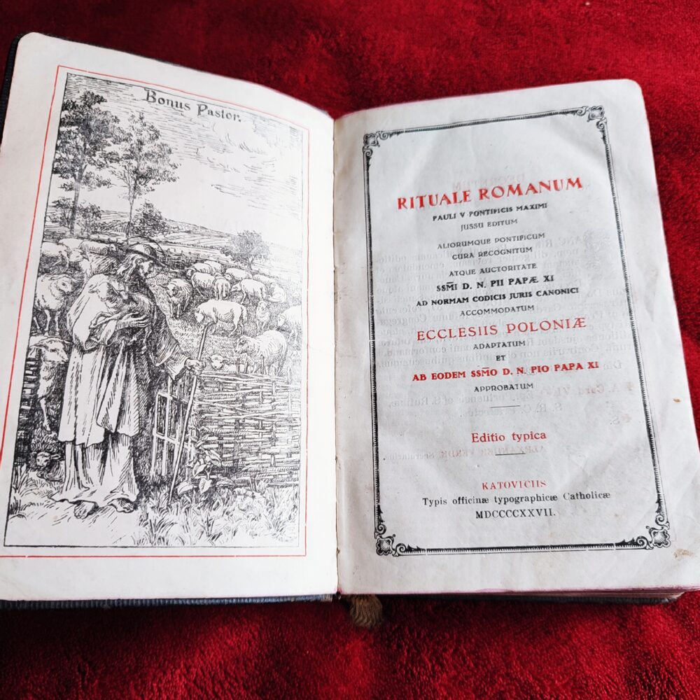 Rituale Romanum (...) accomodatum Ecclesiis Poloniae [1927] (4)