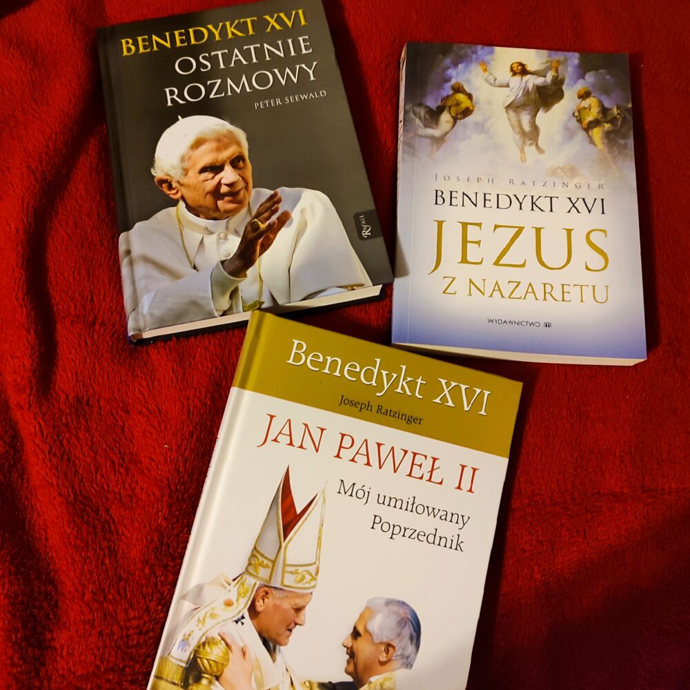 Zestaw książek Papieża Benedykta XVI