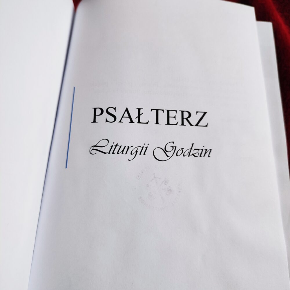 [Monastyczny] Psałterz Liturgii Godzin [2024]