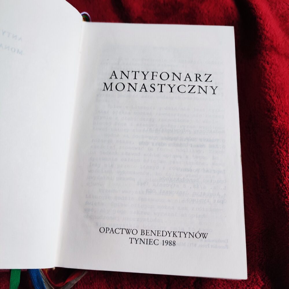Antyfonarz monastyczny [1988]