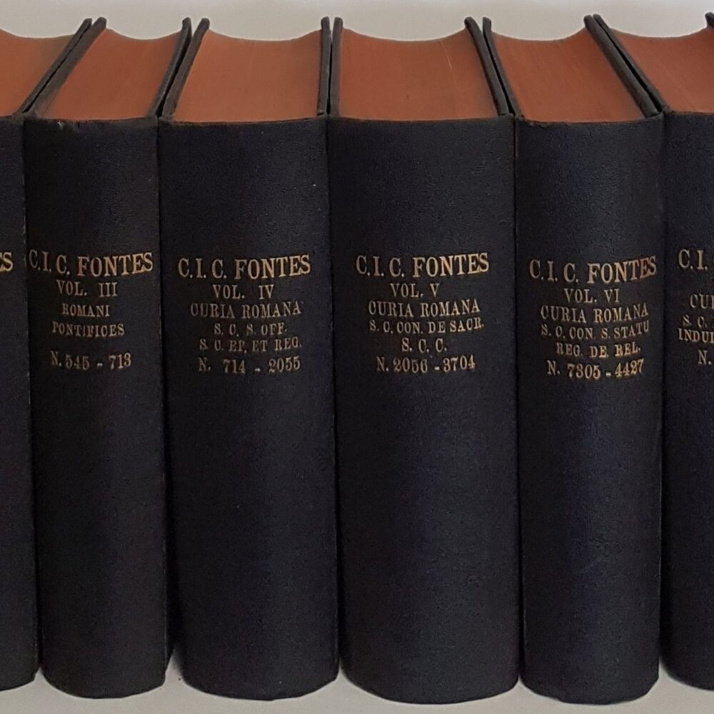 Petrus Card. Gasparri, "Codicis Iuris Canonici fontes" (9 t.) [1923-1939] [REZERWACJA]