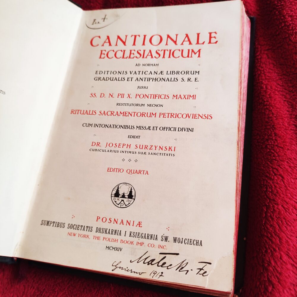 "Cantionale Ecclesiasticum" (edycja poznańska) [1914] (4)