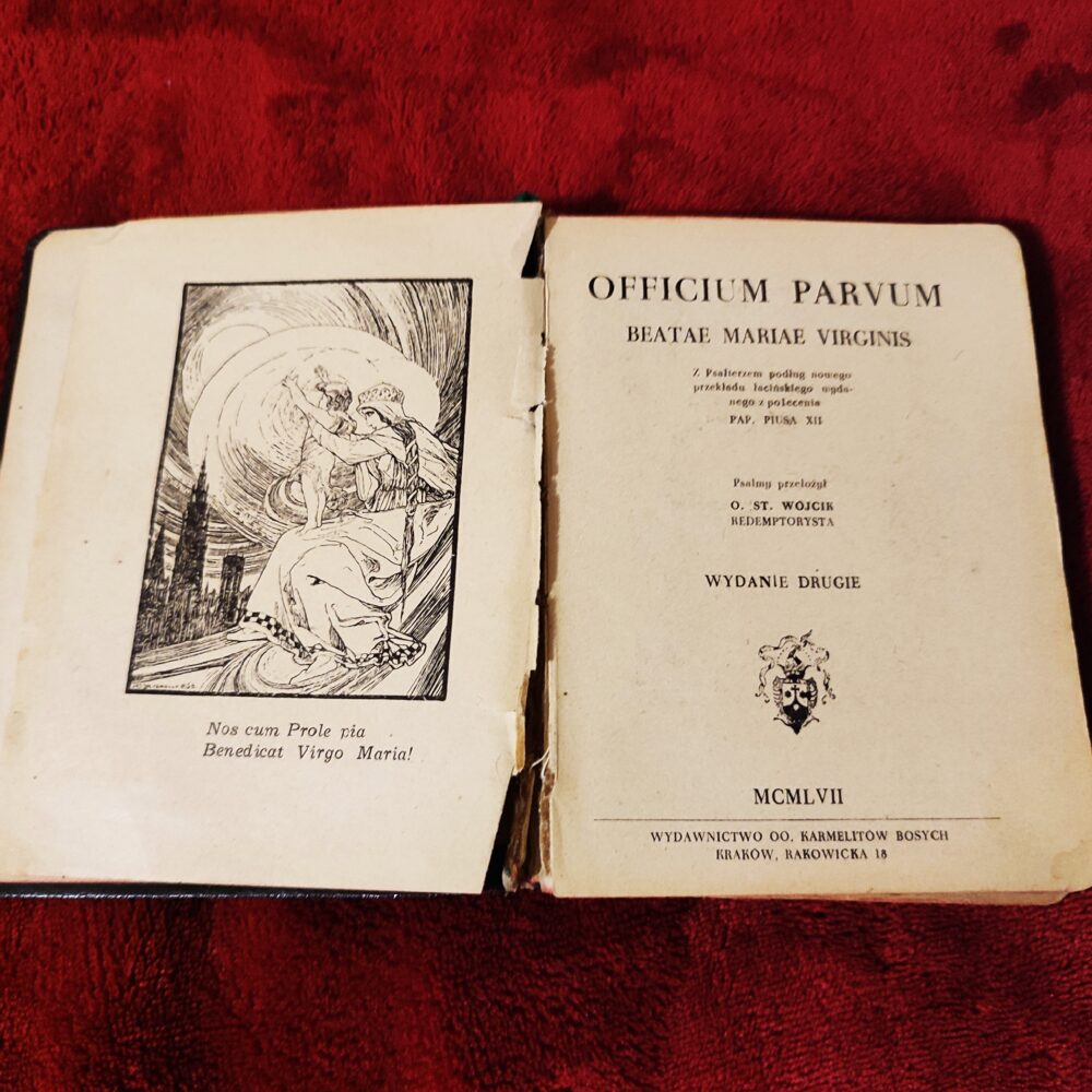 Officium Parvum Beatae Mariae Virginis (łacińsko-polskie) [1957]