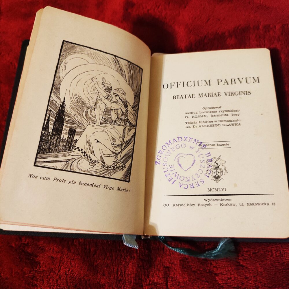Officium Parvum Beatae Mariae Virginis (łacińsko-polskie) [1956]
