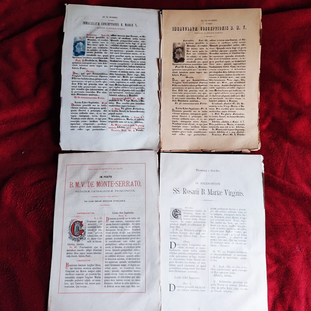 4 Maryjne formularze mszalne z drugiej połowy XIX wieku [1863-1893]