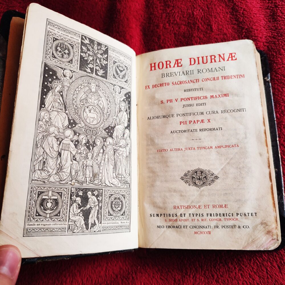 Horae Diurnae Breviarii Romani (...) Pii Papae X [1917]