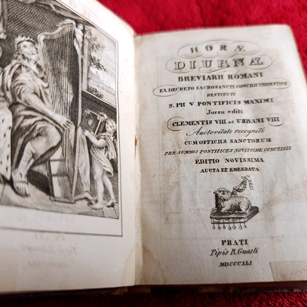 Horae Diurnae Breviarii Romani [1841] {wydanie kieszonkowe}