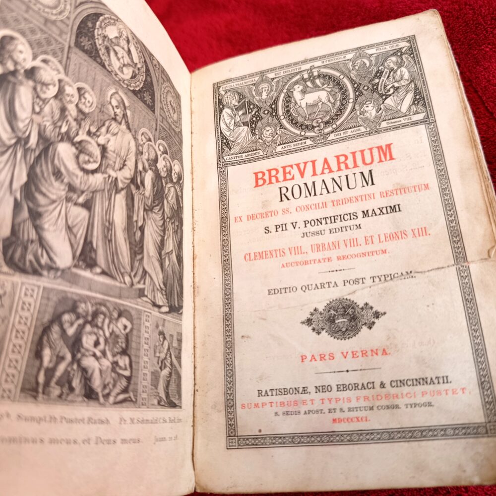 Breviarium Romanum. Pars Verna [1891]