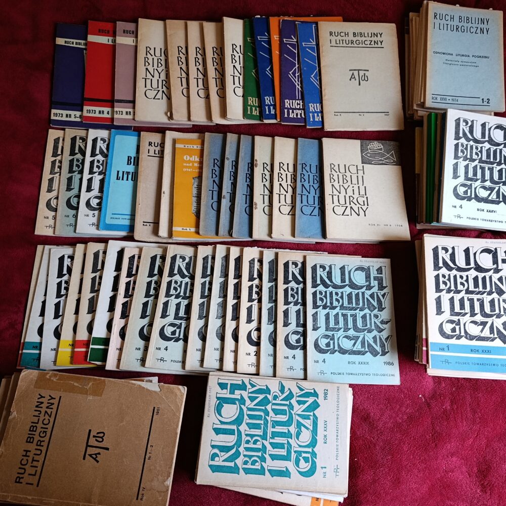 Ruch Biblijny i Liturgiczny (109 zeszytów z lat 1951-2000)