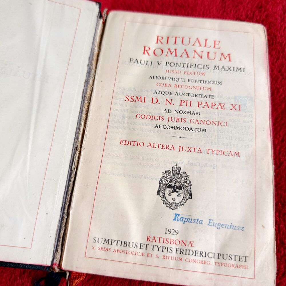 Rituale Romanum + Appendix (...) pro Dioecesi Wratislaviensi + Supplementum Rituum (...) pro iis parochiis Dioecesis Wratislaviensis [1929]