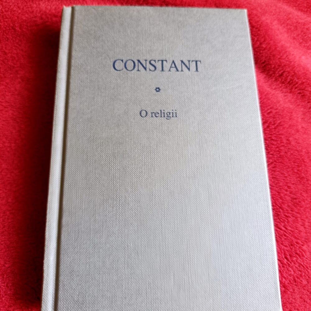 Benjamin Constant, "O religii" [2007]