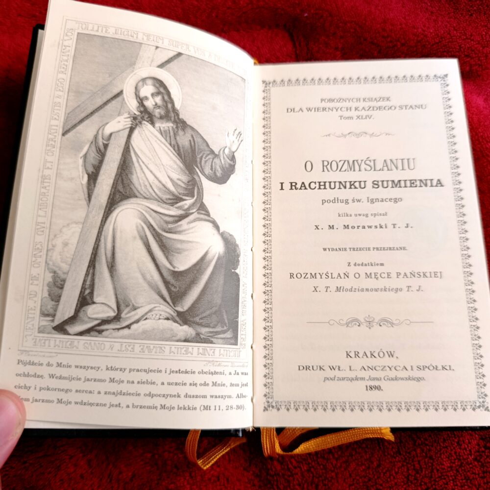 X. M. Morawski T.J., "O rozmyślaniu i rachunku sumienia podług św. Ignacego kilka uwag" [1890/2016]