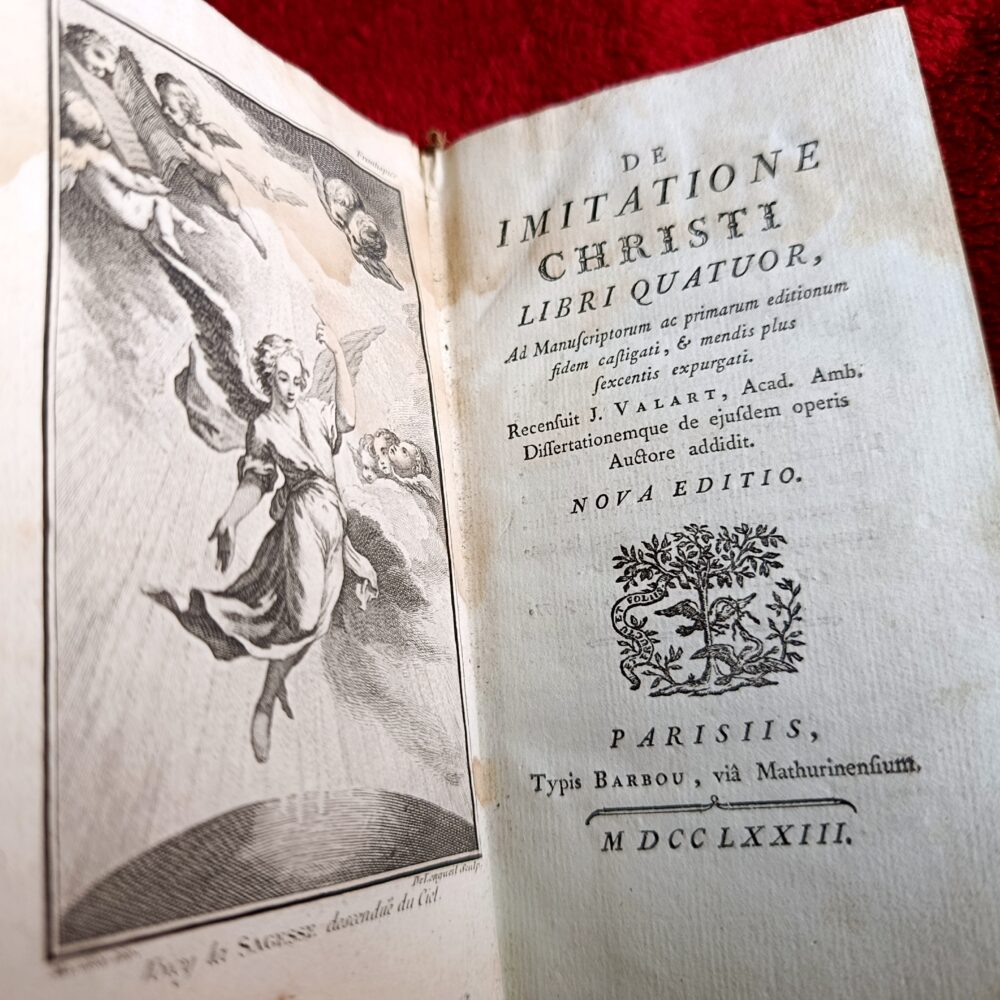 De imitatione Christi libri quatuor (...) nova editio [1773] [STARODRUK]