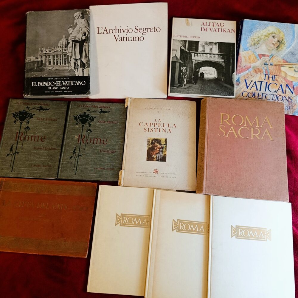 Kolekcja wyjątkowych publikacji o papieskim Rzymie