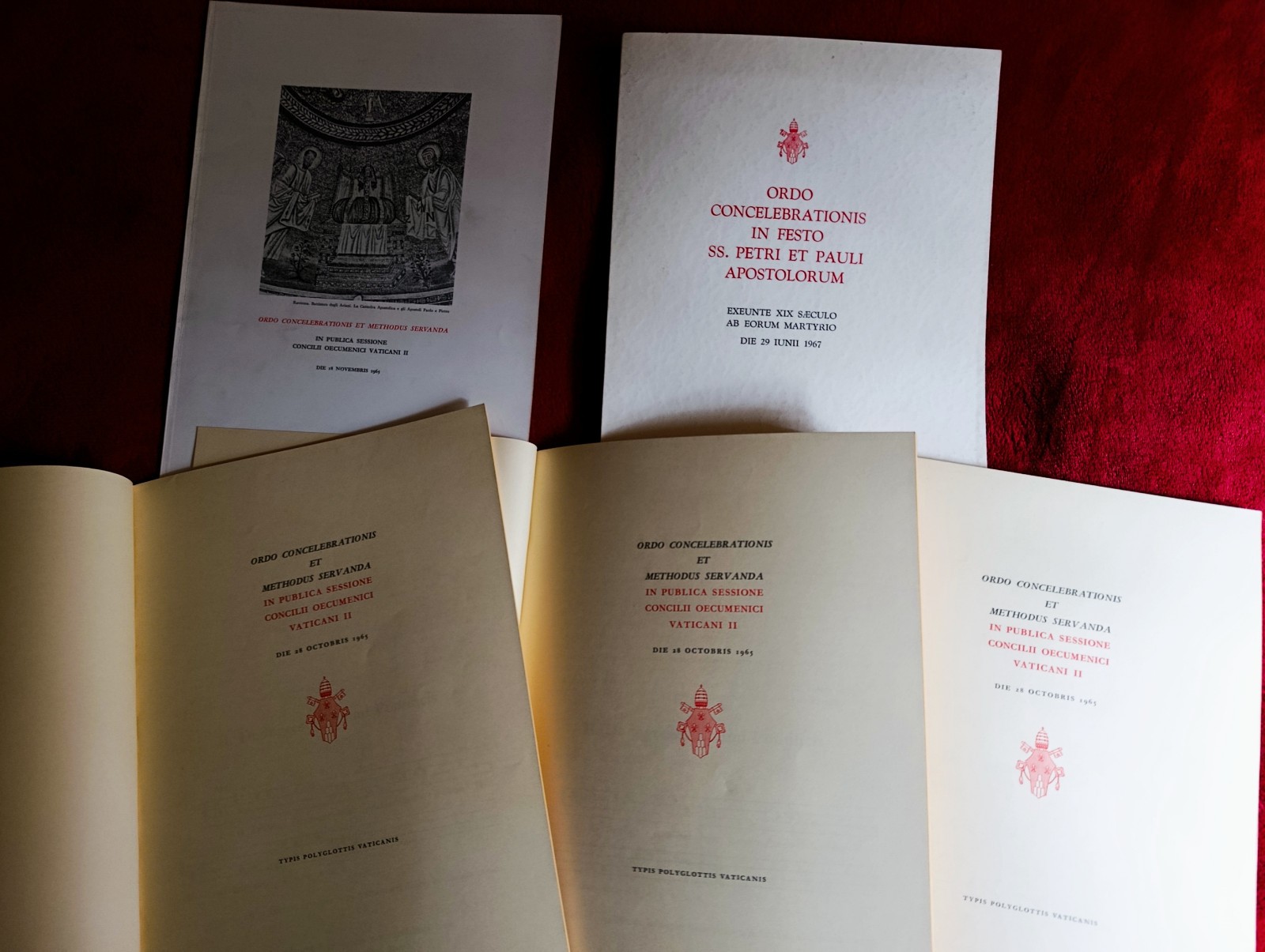 Zestaw oficjalnych papieskich ksiąg liturgicznych
