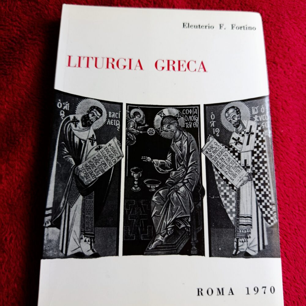 Mons. Eleuterio F. Fortino, "Liturgia greca" [1970]