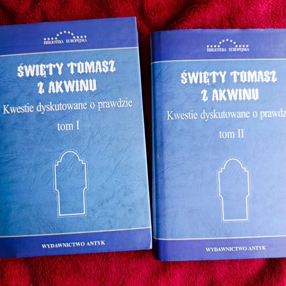 Święty Tomasz z Akwinu, "Kwestie dyskutowane o prawdzie" (2 t.) [1998]