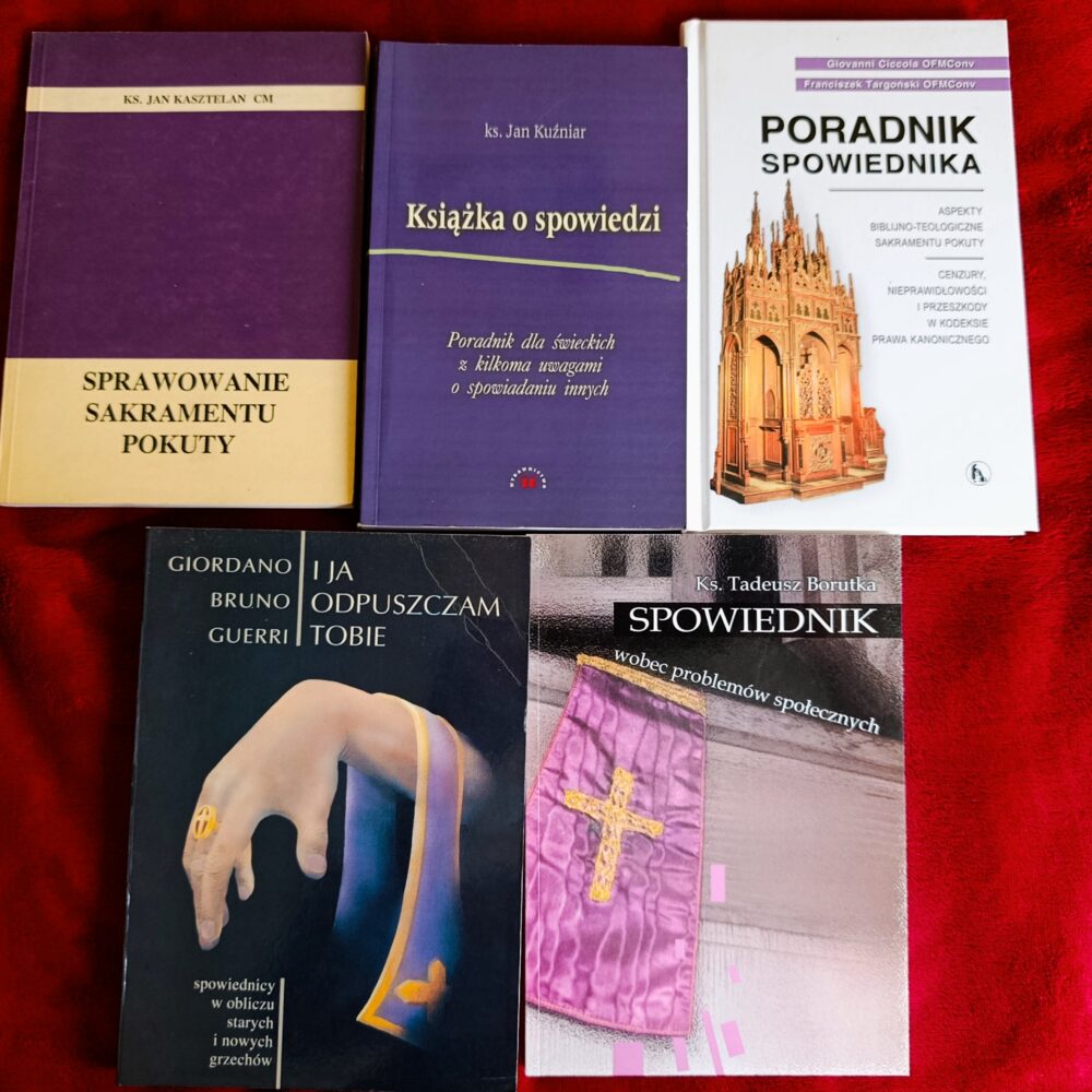 Zestaw książek dla spowiednika