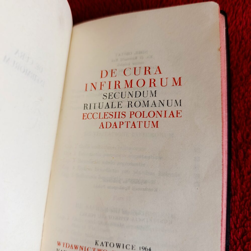 De cura infirmorum secundum Rituale Romanum Ecclesiis Poloniae adaptatum [1964] (4)