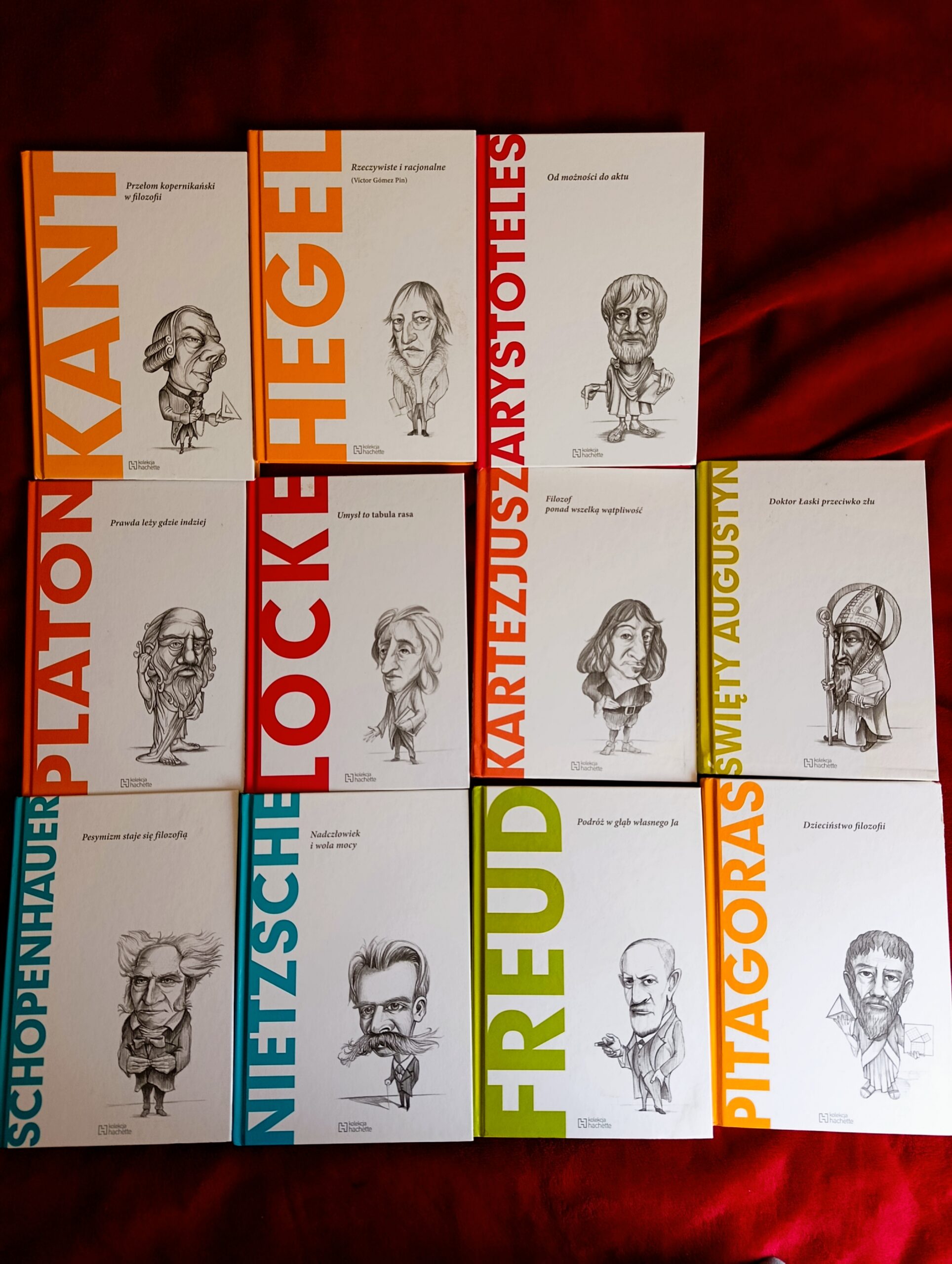 Kolekcja Hachette o filozofach (11 t.)