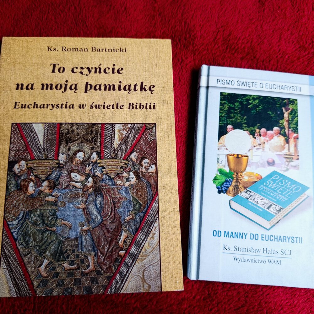 Zestaw książek o Eucharystii w Piśmie Świętym