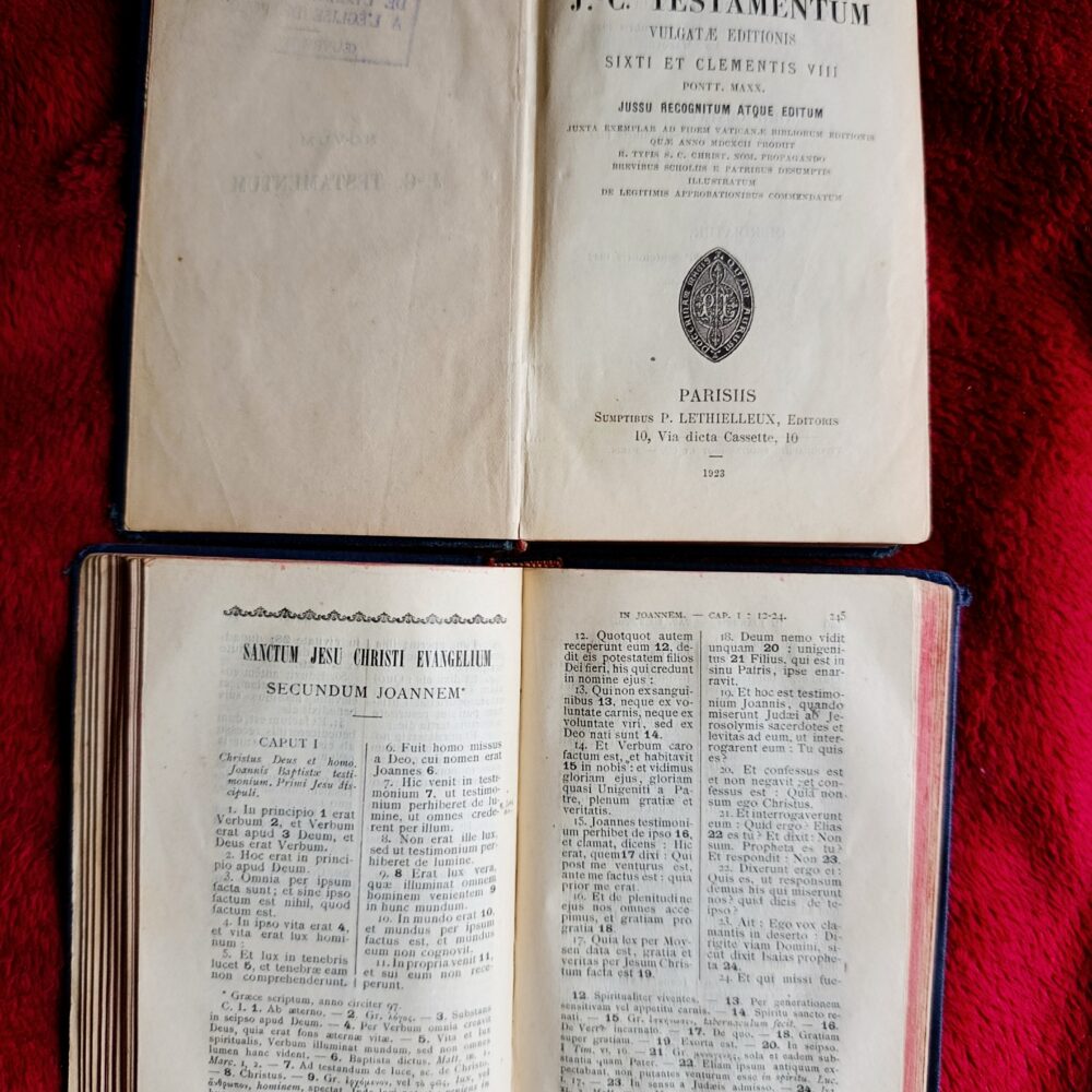 Novum J.-C. Testamentum Vulgatae editionis (...) [1923]