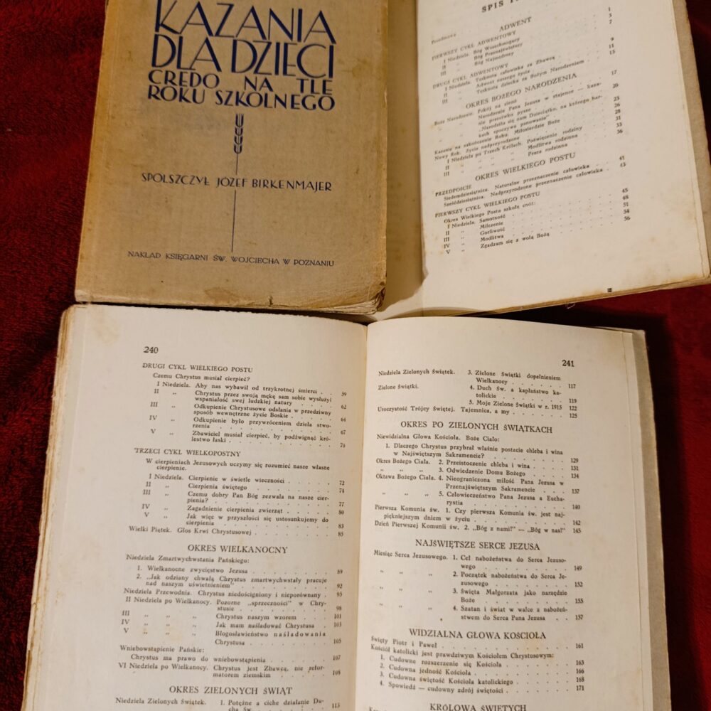 Ks. Jan Pelz, "Kazania dla dzieci. Credo na tle roku szkolnego" [1938]