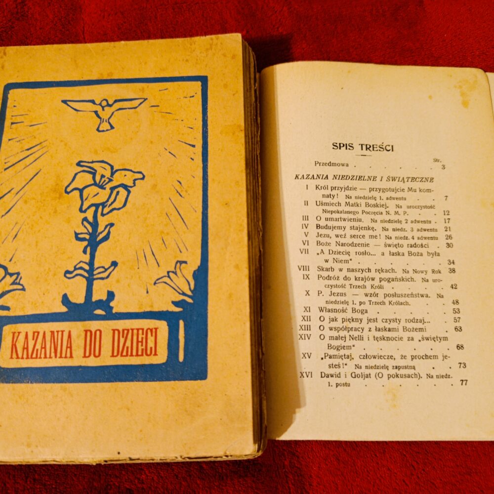 Ks. Piotr Sosnowski, "Kazania do dzieci" [1934]