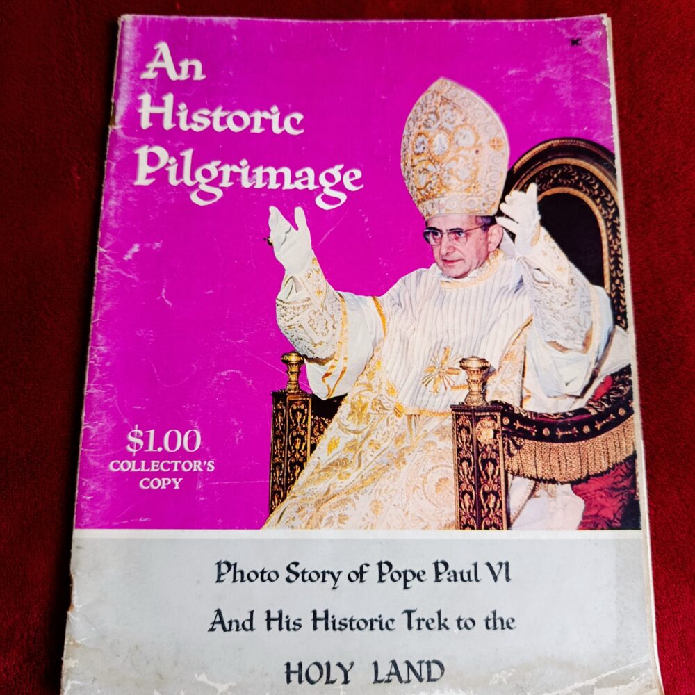 An Historic Pilgrimage. Photo Story of Pope Paul VI And His Historic Trek to the Holy Land [1964]