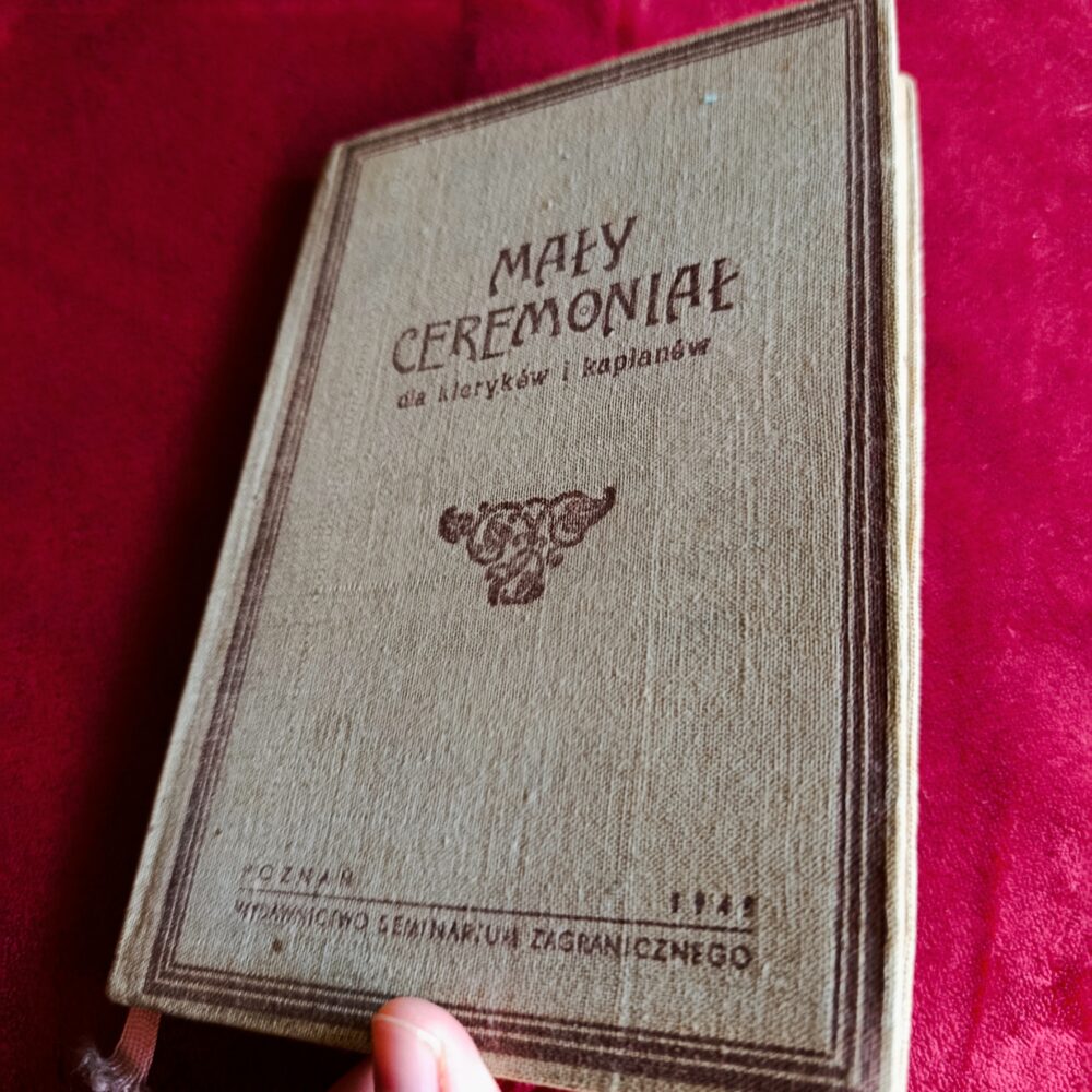Ks. Prof. Dr Antoni Prumbs (tłum.), "Mały ceremoniał dla kleryków i kapłanów" [Poznań 1949] (12)