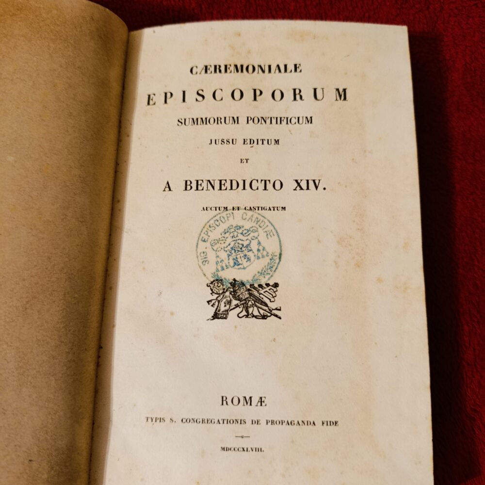 Caeremoniale Episcoporum [1848]